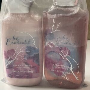 Bath & Body Works Be Enchanted Body Lotion Shower Gel Discontinued Set
